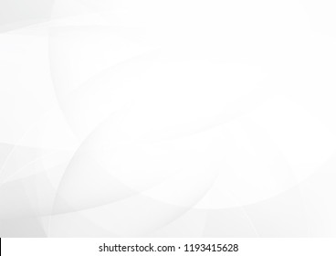 Abstract White and gray color technology modern background design vector Illustration