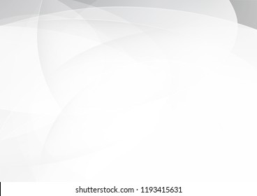 Abstract White and gray color technology modern background design vector Illustration