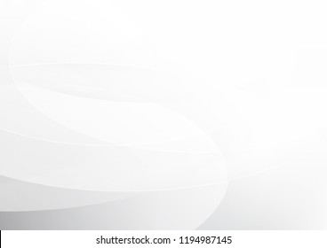 Abstract White and gray color technology modern background design vector Illustration
