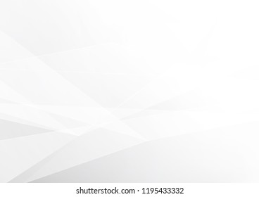 Abstract White and gray color technology modern background design vector Illustration
