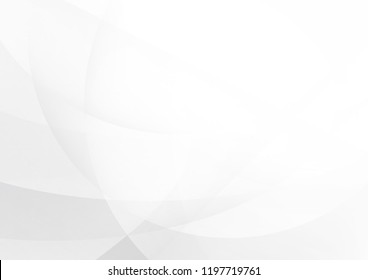 Abstract White and gray color technology modern background design vector Illustration