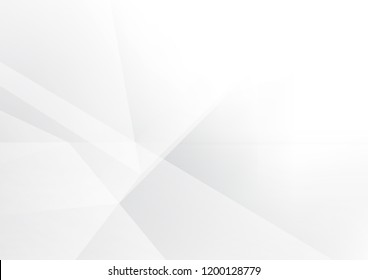 Abstract White and gray color technology modern background design vector Illustration
