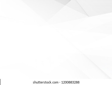 Abstract White and gray color technology modern background design vector Illustration