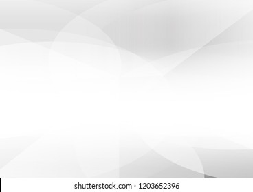 Abstract White and gray color technology modern background design vector Illustration