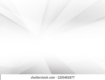 Abstract white and gray color technology modern background design vector Illustration.