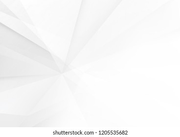Abstract white and gray color technology modern background design vector Illustration.