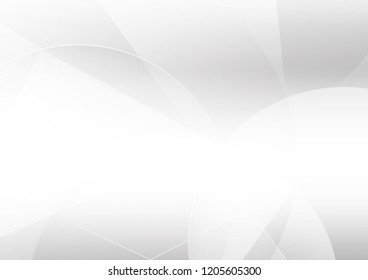 Abstract white and gray color technology modern background design vector Illustration