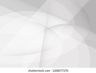 Abstract white and gray color technology modern background design vector Illustration
