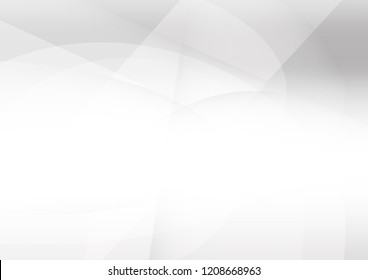 Abstract white and gray color technology modern background design vector Illustration
