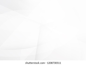 Abstract white and gray color technology modern background design vector Illustration
