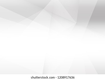 Abstract white and gray color technology modern background design vector Illustration
