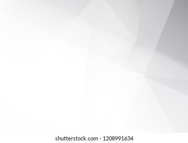 Abstract white and gray color technology modern background design vector Illustration
