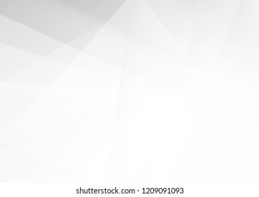 Abstract white and gray color technology modern background design vector Illustration
