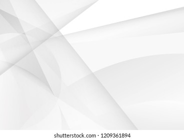 Abstract white and gray color technology modern background design vector Illustration.