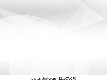 Abstract white and gray color technology modern background design vector Illustration
