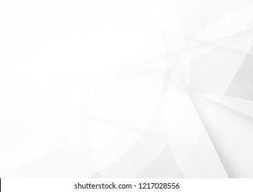 Abstract white and gray color technology modern background design vector Illustration.