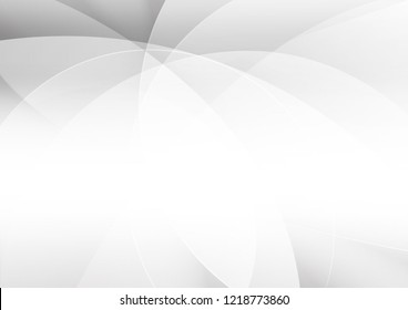 Abstract white and gray color technology modern background design vector Illustration.