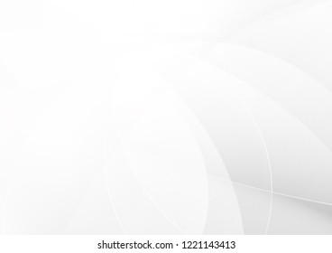 Abstract white and gray color technology modern background design vector Illustration
