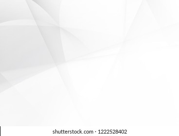 Abstract white and gray color technology modern background design vector Illustration.