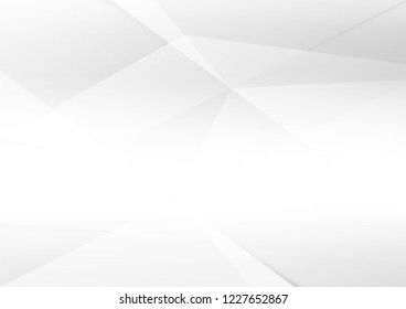 Abstract white and gray color technology modern background design vector Illustration.