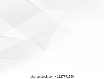 Abstract white and gray color technology modern background design vector Illustration.