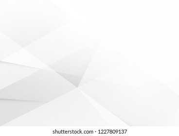 Abstract white and gray color technology modern background design vector Illustration.
