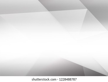 Abstract white and gray color technology modern background design vector Illustration.