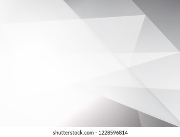 Abstract white and gray color technology modern background design vector Illustration.