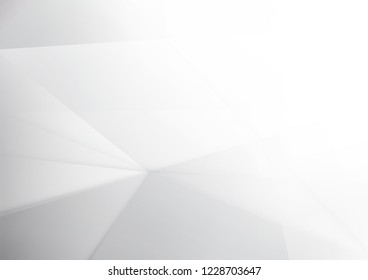 Abstract white and gray color technology modern background design vector Illustration.