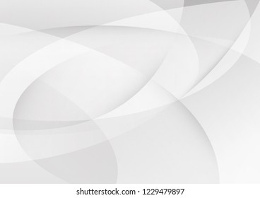 Abstract white and gray color technology modern background design vector Illustration.