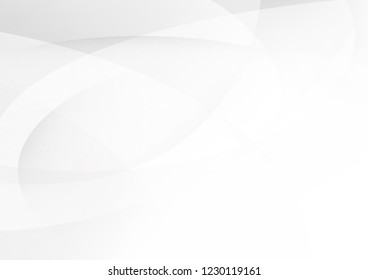 Abstract white and gray color technology modern background design vector Illustration.
