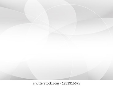 Abstract white and gray color technology modern background design vector Illustration