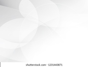 Abstract white and gray color technology modern background design vector Illustration