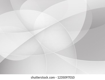 Abstract white and gray color technology modern background design vector Illustration
