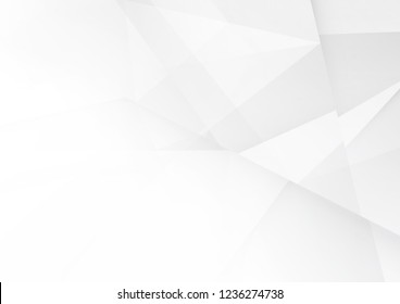 Abstract white and gray color technology modern background design vector Illustration