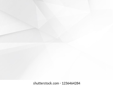 Abstract white and gray color technology modern background design vector Illustration