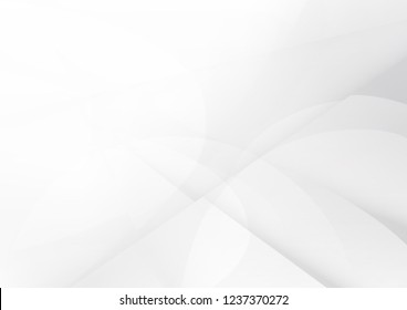 Abstract white and gray color technology modern background design vector Illustration
