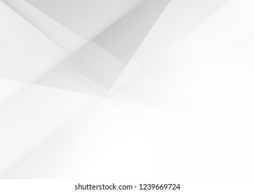 Abstract white and gray color technology modern background design vector Illustration