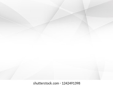 Abstract white and gray color technology modern background design vector Illustration