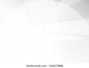 Abstract white and gray color technology modern background design vector Illustration
