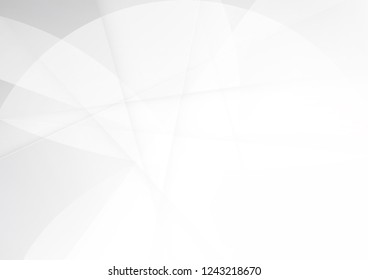 Abstract white and gray color technology modern background design vector Illustration