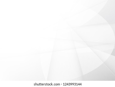 Abstract white and gray color technology modern background design vector Illustration