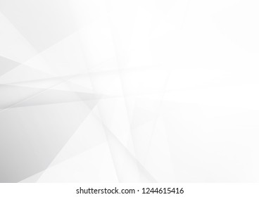 Abstract white and gray color technology modern background design vector Illustration