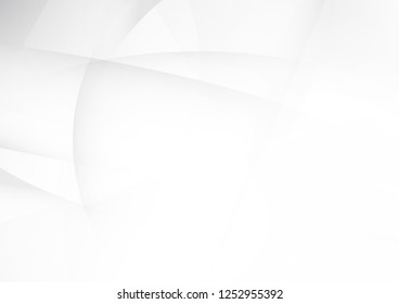 Abstract white and gray color technology modern background design vector Illustration