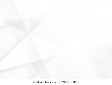 Abstract white and gray color technology modern background design vector Illustration