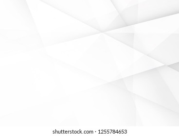 Abstract white and gray color technology modern background design vector Illustration.