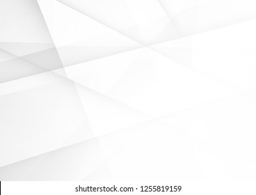 Abstract white and gray color technology modern background design vector Illustration.