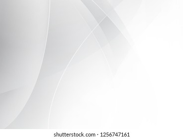 Abstract white and gray color technology modern background design vector Illustration.