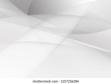 Abstract white and gray color technology modern background design vector Illustration