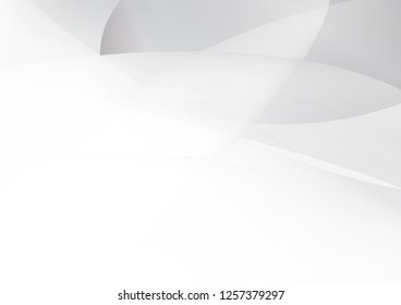Abstract white and gray color technology modern background design vector Illustration